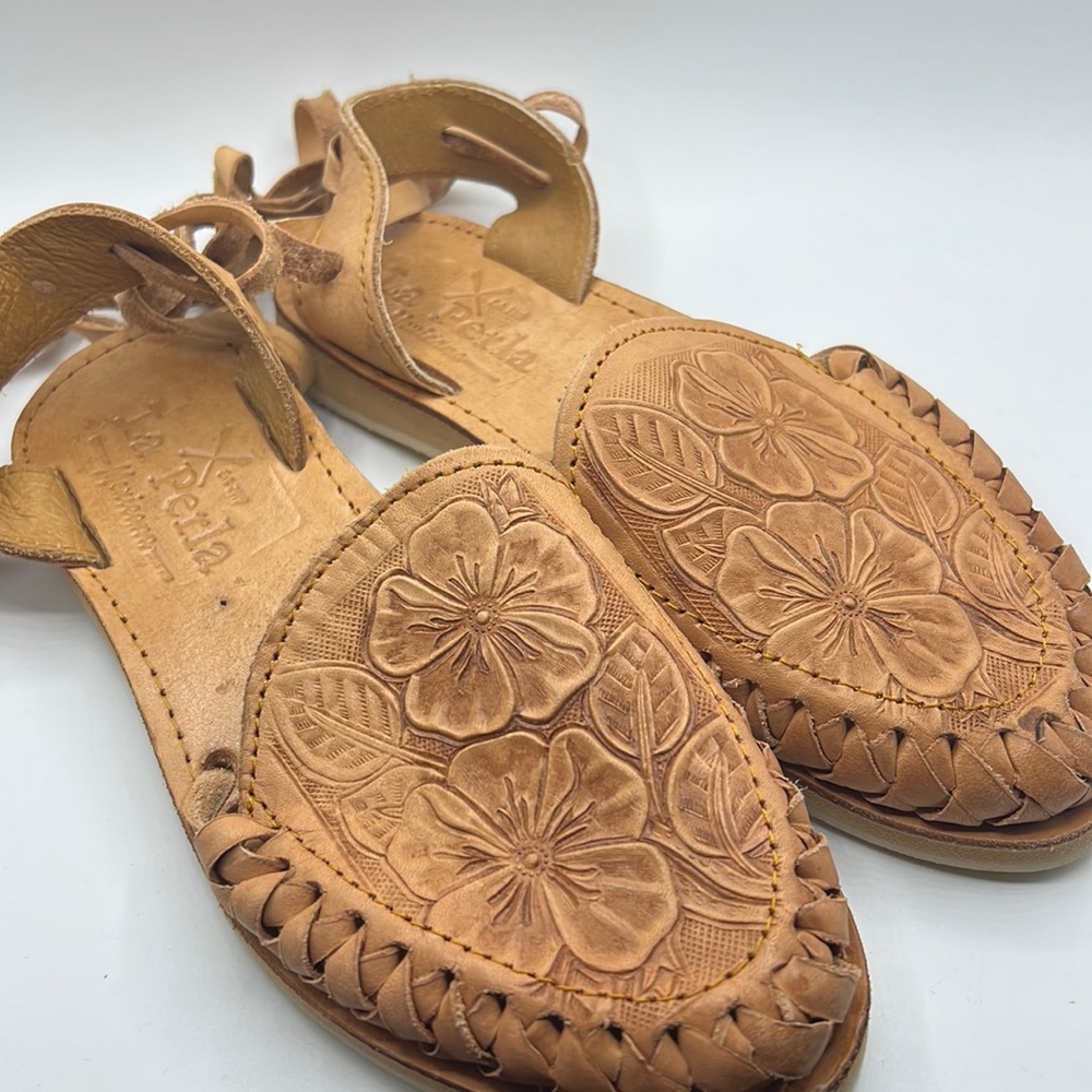 LaPerla Mexicana Leather Sandals